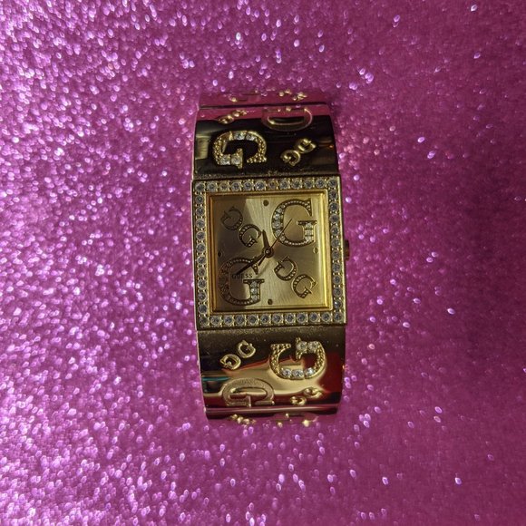 GUESS Ladies Gold Tone Stainless Steel watch